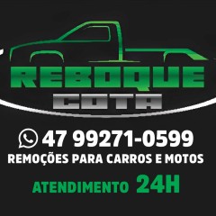 Caminhão guincho de Reboque Cota em Blumenau - SC